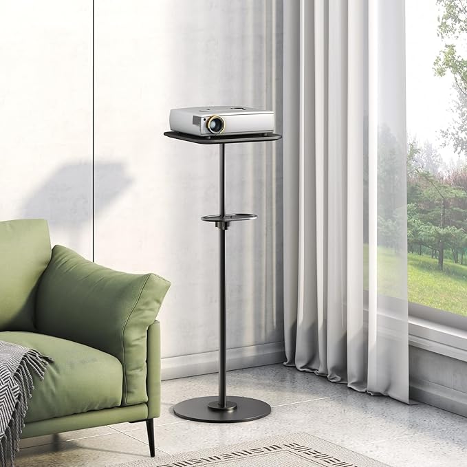 PUTORSEN Heavy-Duty Projector Stand – Height Adjustable Floor Projector
