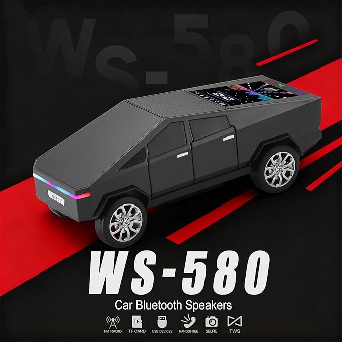 WSTER Portable Car Model Bluetooth Speaker