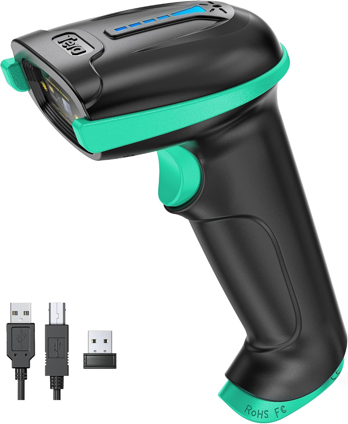 Tera Barcode Scanner 1D Wireless