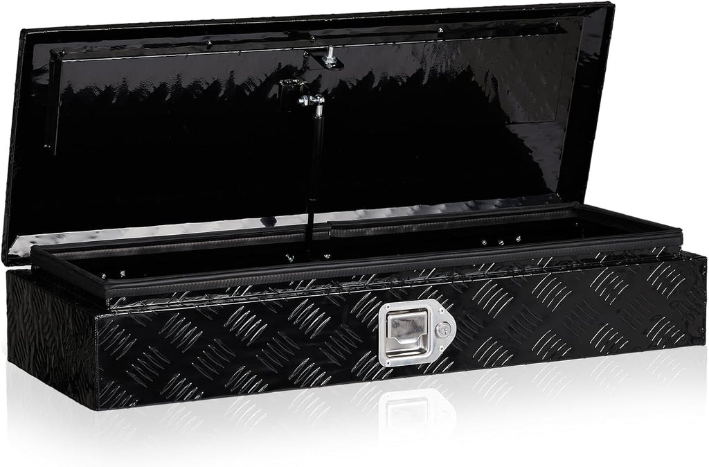34.5 Inch Aluminum Truck Bed Tool Box with Lock