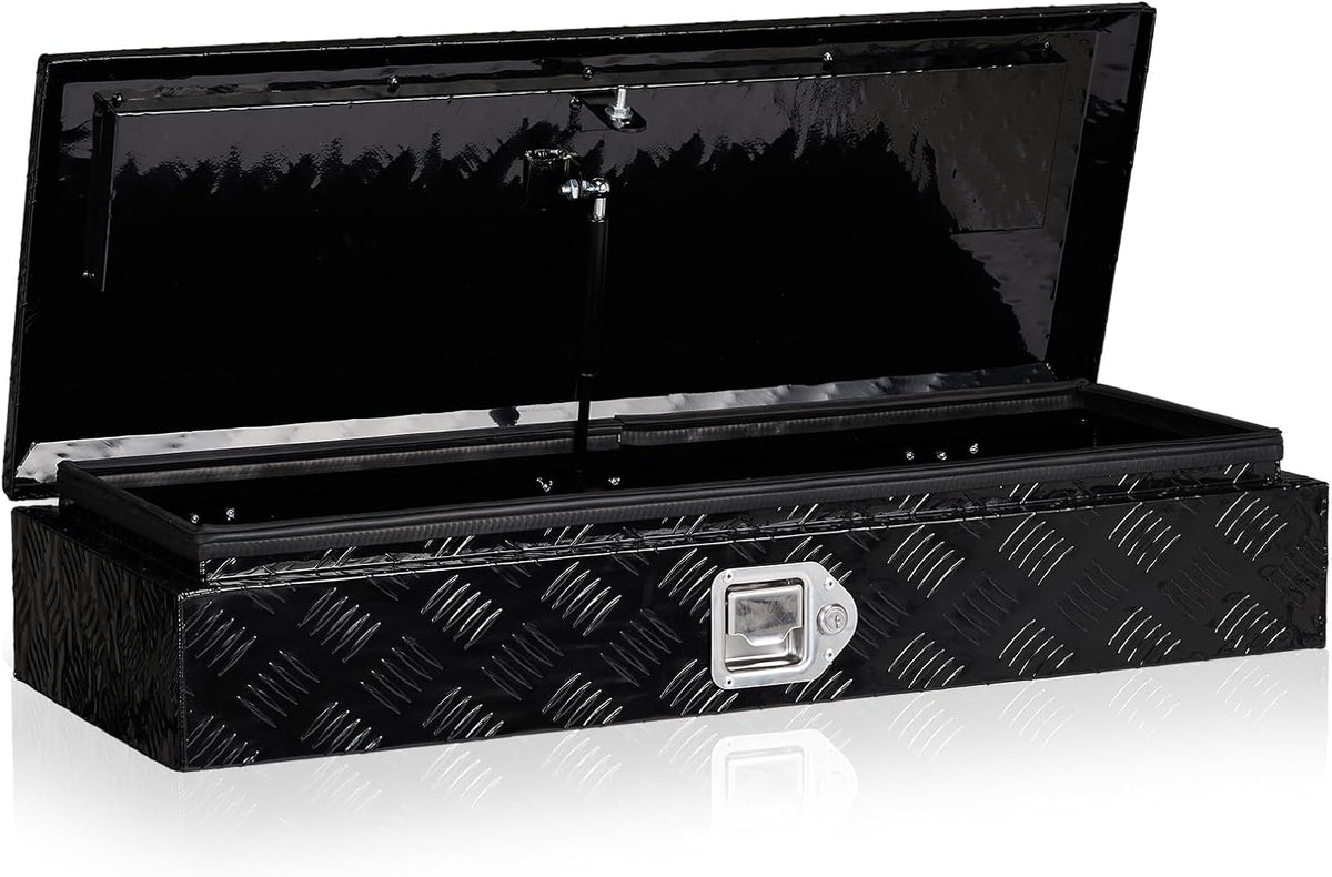 34.5 Inch Aluminum Truck Bed Tool Box with Lock