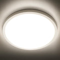 SunRider LED Flush Mount Ceiling Light Fixture, 4000K Neutral White, 12 Inch