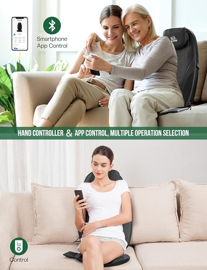 Snailax Back Massager with Heat, Gifts