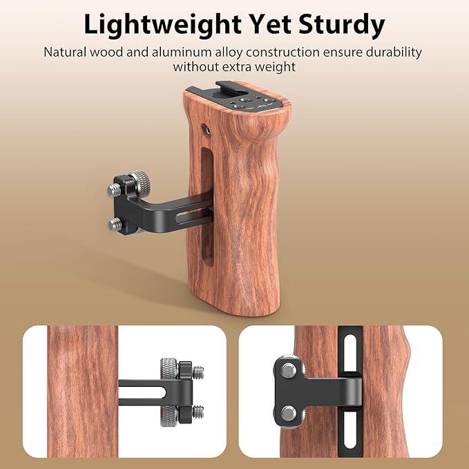 SmallRig Wooden Side Handle