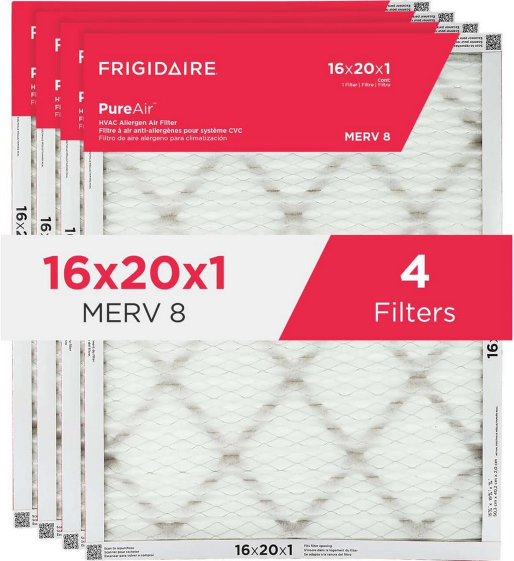 frigidaire pureair® 16" x 20" x 1" merv shown in use