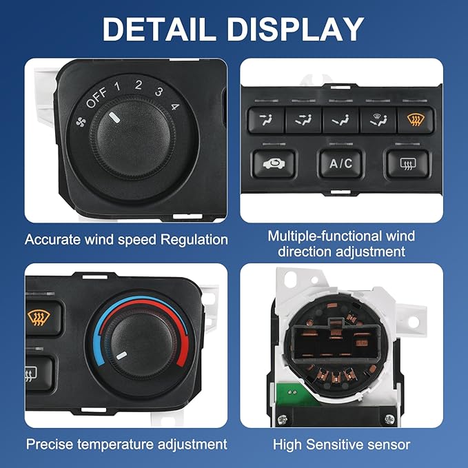 DICMIC A/C Heater Climate Control Module Compatible