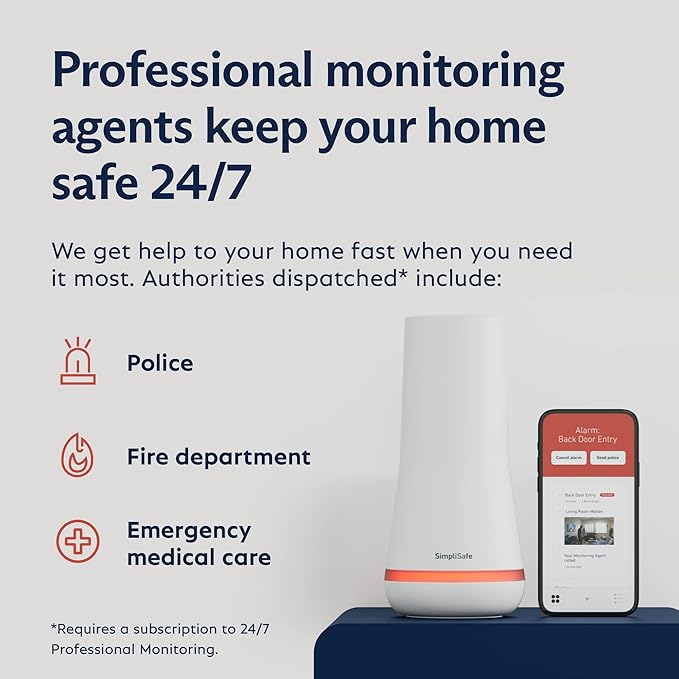 SimpliSafe 5 Piece Wireless Home Security System