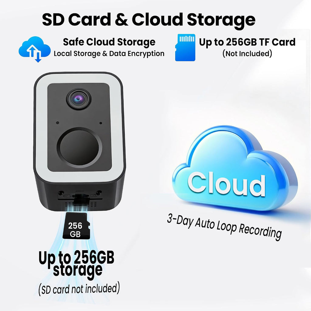 2026 upgraded 2k security cameras wireless outdoor, ai, package contents