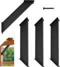 4-Pack 45-Degree Pergola Bracket Angle Reinforcing Support Anchor