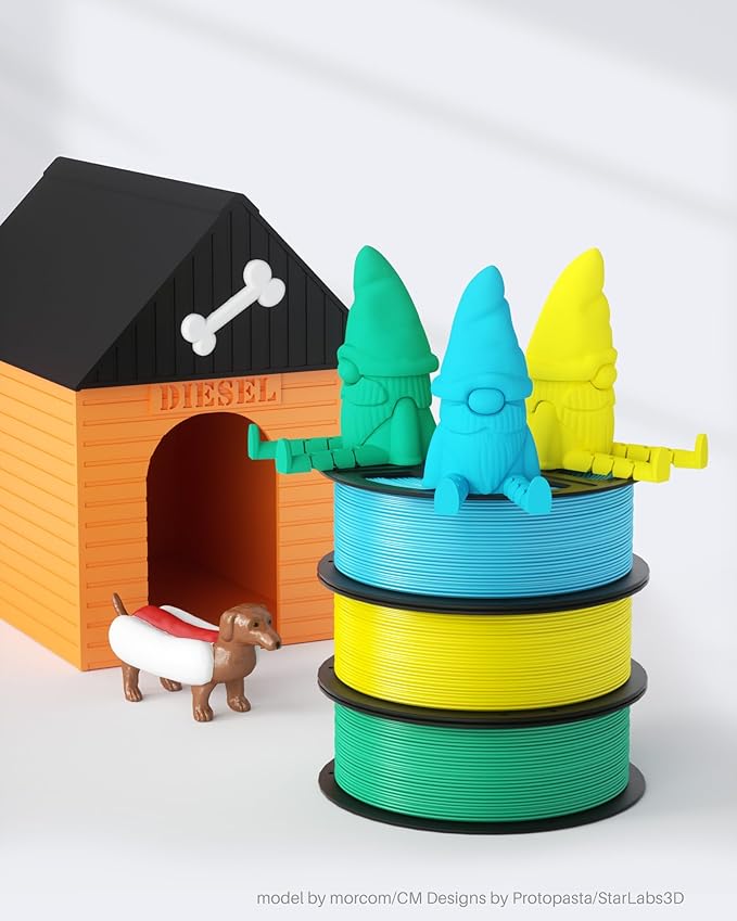 ELEGOO PLA Filament 1.75mm Bundle 4KG, 3D Printer Filament Dimensional Accuracy