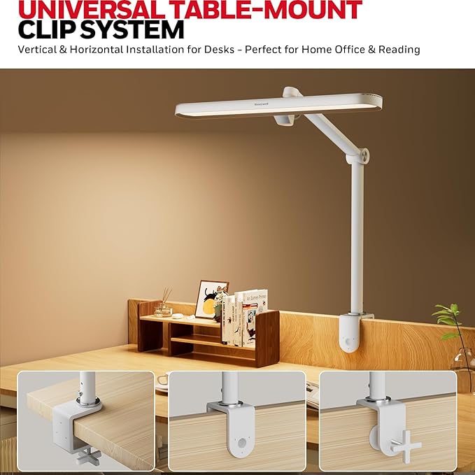 Honeywell LED Desk Lamp with Clamp