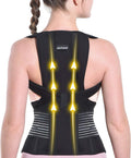 SICHEER Posture Corrector for Women and Men Back Brace Straightener Shoulder