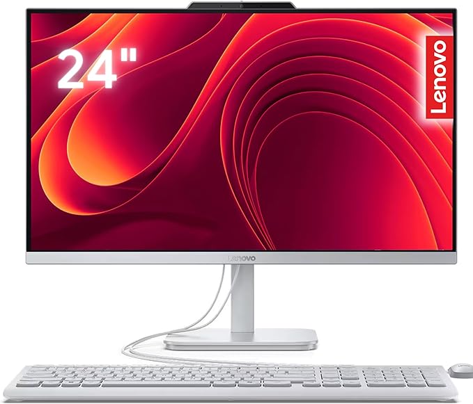 Lenovo IdeaCentre 24" FHD All-in-One Desktop Computer