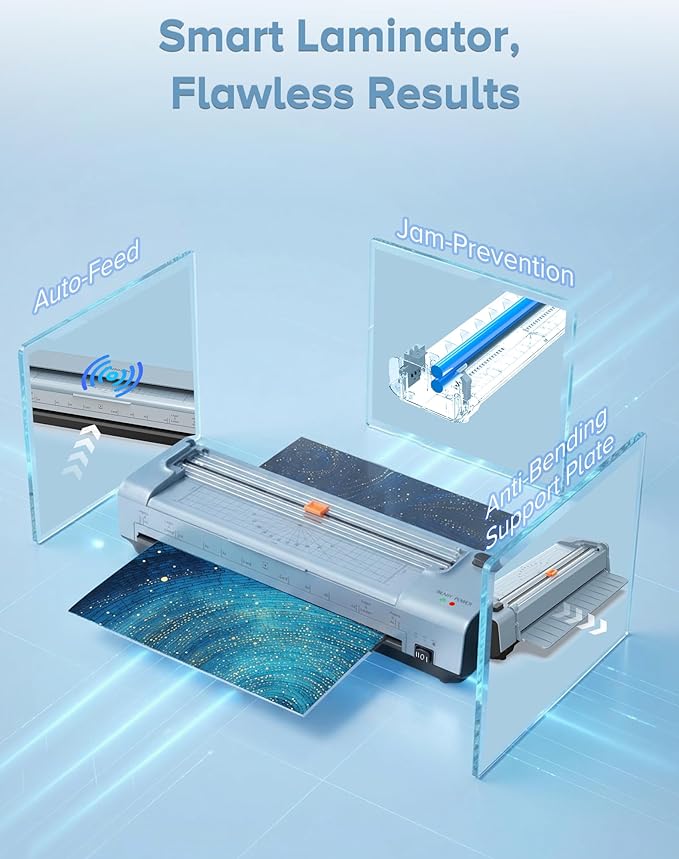OidoZac 13 Inch Laminator Machine