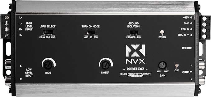 NVX XBBR2 X-Series 2-Channel Bass Restoration Processor and Line Output