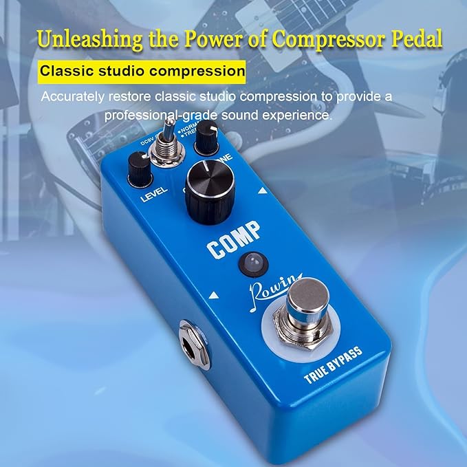 Rowin Compressor Pedal Comp Effect Pedal