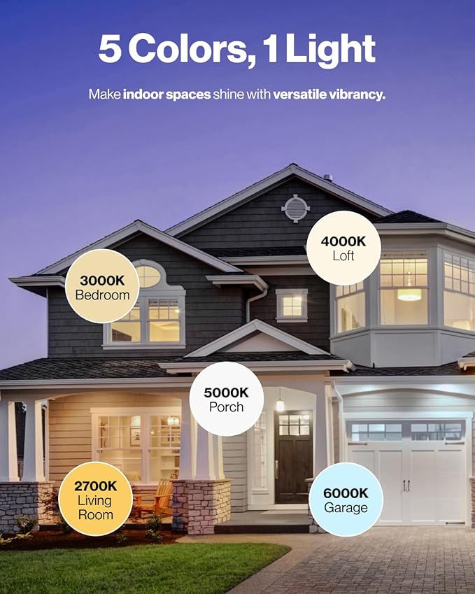 Sunco 4 Inch LED Recessed Lights (4 Pack)