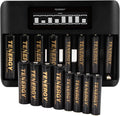 Tenergy TN480U 8-Bay LCD Display Fast Charger (8 Pack)