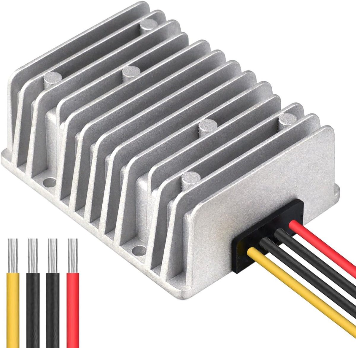 Cllena DC 8V-40V to 12V 25A Automatic Buck Boost Converter Step Down/Up