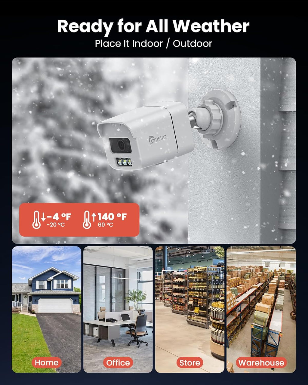 4k add on wired poe cameras for nvr on a desk or shelf