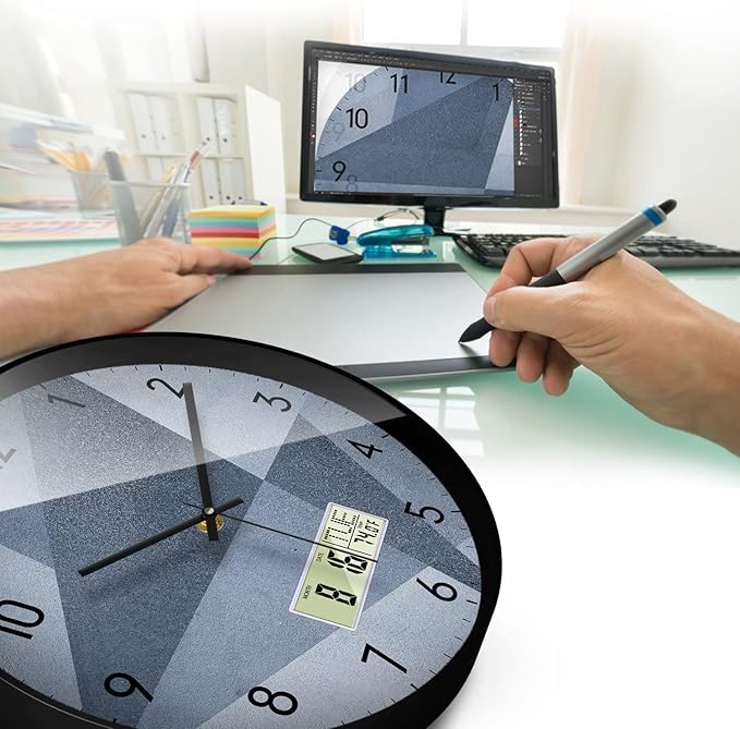 SCAOGE Industrial Wall Clock