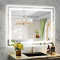 YEELAIT 40x30 Inch LED Bathroom Mirror