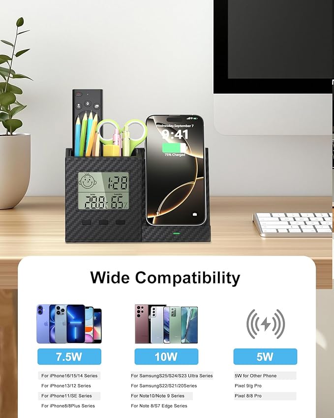 Multifunctional Pen Holder and Organizer