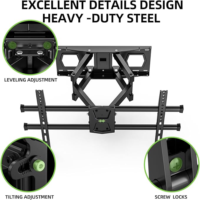 USX MOUNT Full Motion TV Wall Mount