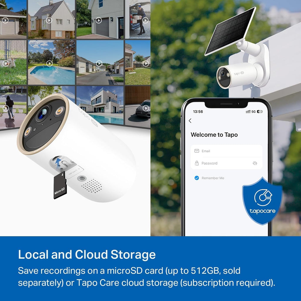 tapo magcam 4k outdoor wireless security camera, c460(3-pack), view 10