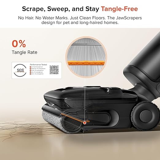 roborock F25 ACE Pro Foam Wet Dry Vacuum Cleaner, Cordless Vacuum Mop, 25000Pa
