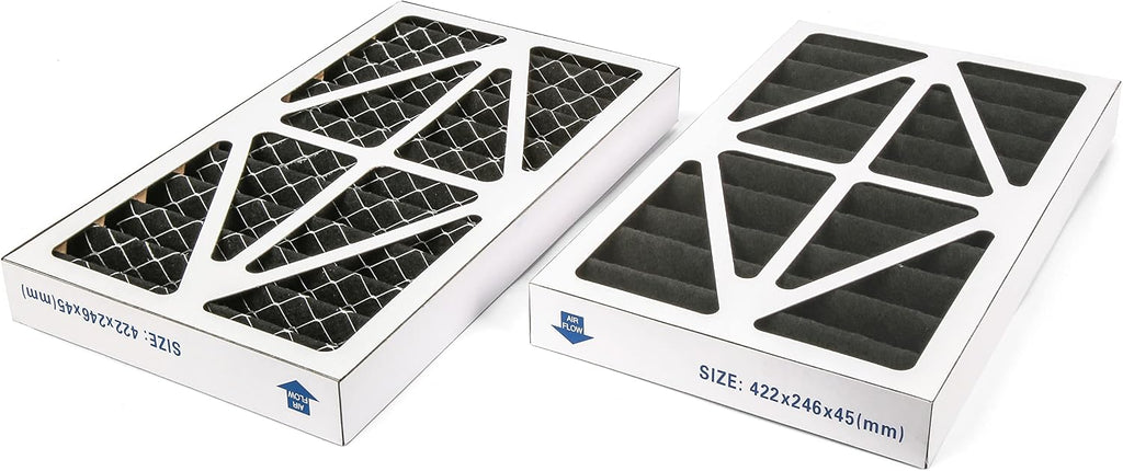 WEN Activated Carbon Air Filters & Activated Carbon Air Filters, 5-Micron Inner Filter & 3410 3-Speed Remote-Controlled Air Filtration System (300/350/400 CFM), Basic w/RF Remote (400 CFM), Black