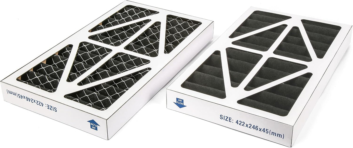 WEN Activated Carbon Air Filters & Activated Carbon Air Filters, 5-Micron Inner Filter & 3410 3-Speed Remote-Controlled Air Filtration System (300/350/400 CFM), Basic w/RF Remote (400 CFM), Black