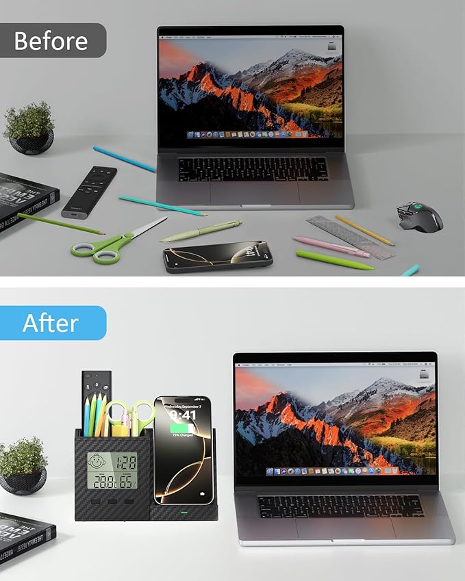 Multifunctional Pen Holder and Organizer