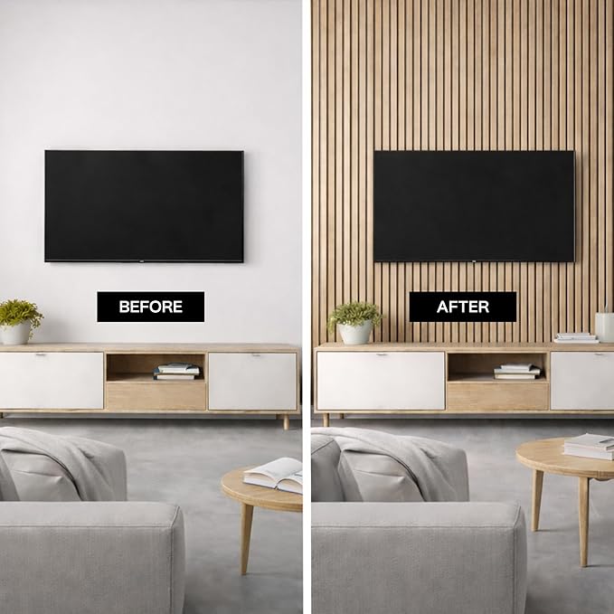 2-Pack Wood Panels for Wall