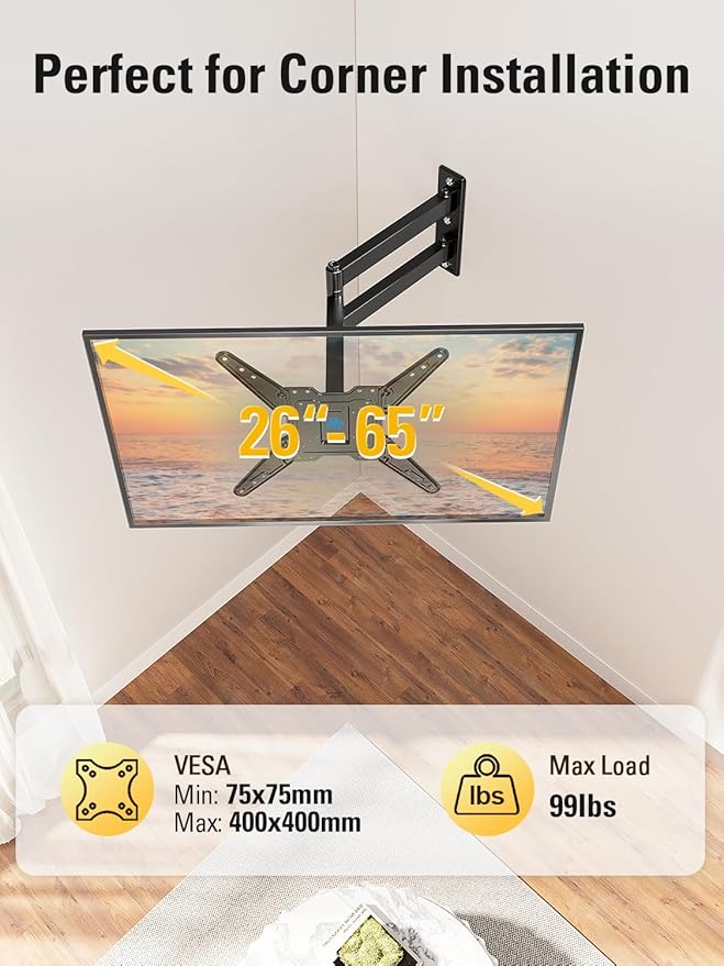 Mounting Dream Long Arm TV Wall Mount