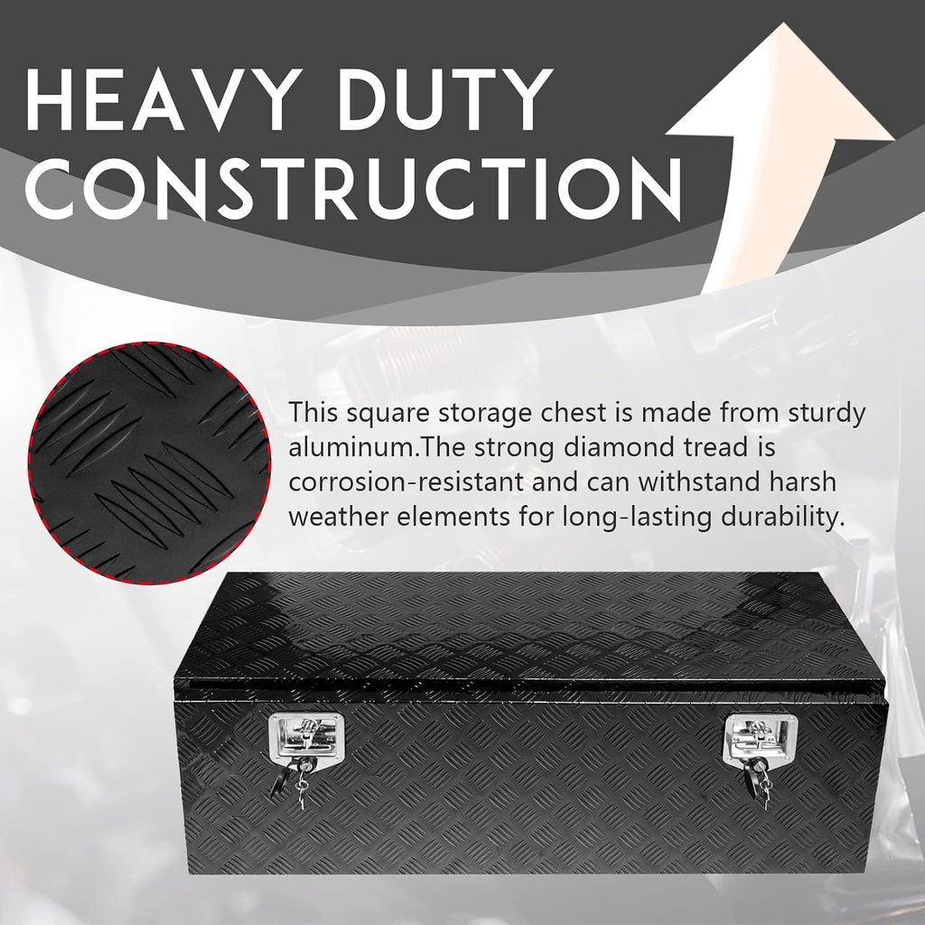 48 * 18 * 18 aluminum heavy duty showing dimensions