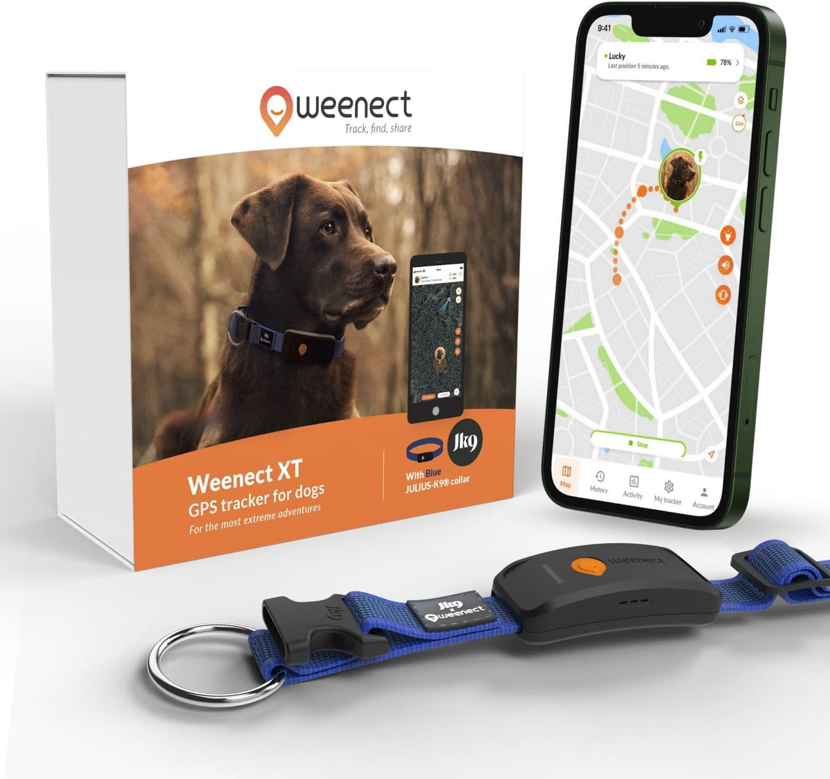 Weenect Dog XT - New GPS Collar