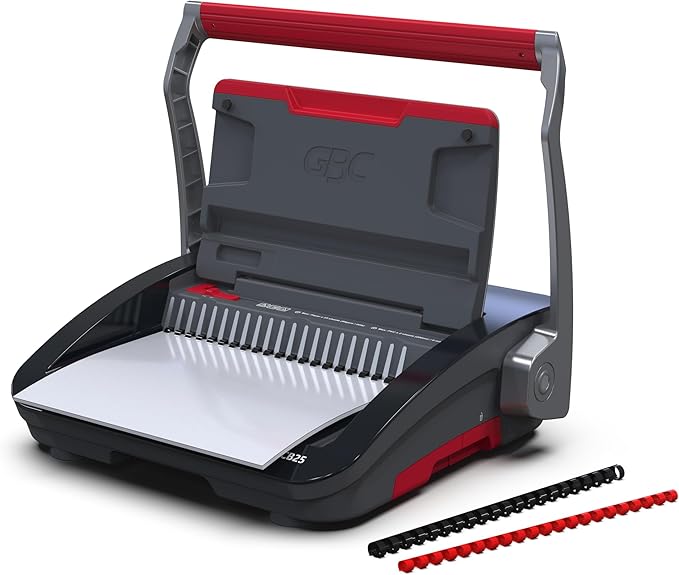 GBC Binding Machine, CB25 CombBind Punch and Bind Machine, Punches 25 Sheets