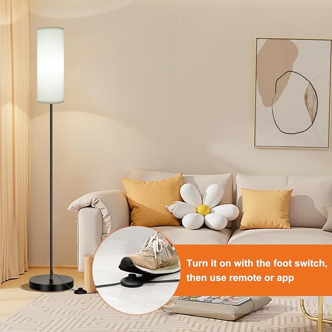 FRIDEKO HOME 2 Pack Floor Lamps