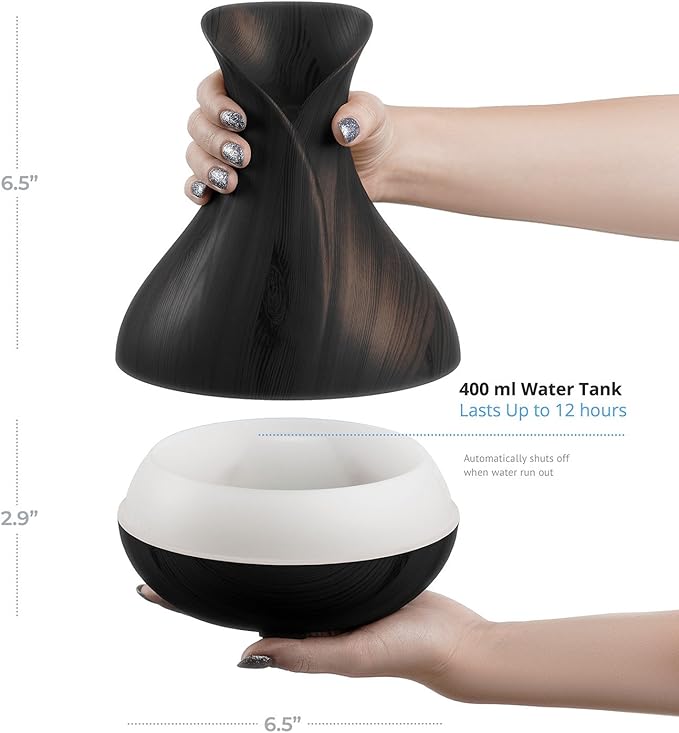 Sierra Modern Home Smart WiFi Wireless Essential Oil Aromatherapy 400ml