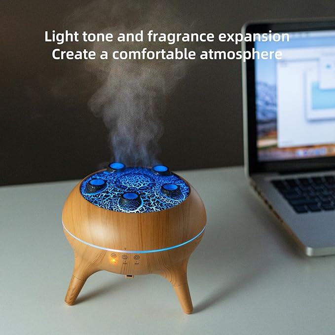 Essential Oil Diffuser 250ML, Jellyfish Diffuser Air Humidifiers Sound Pickup