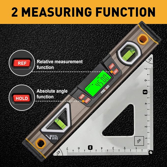 PREXISO Digital Level, Angle Slope