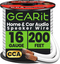 16AWG Speaker Wire, GearIT Pro Series 16 Gauge Speaker Wire Cable Great Use