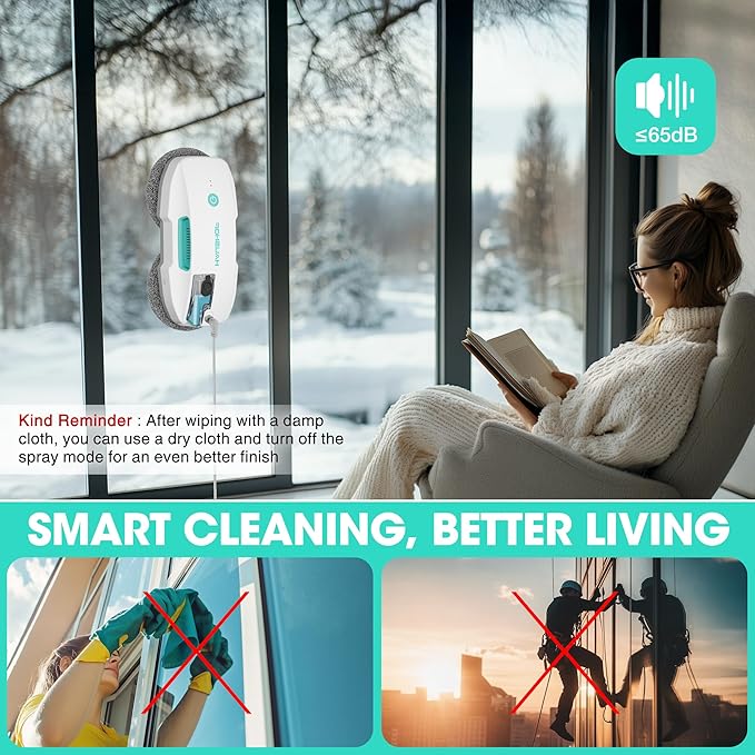 HAUSHOF Robot Window Cleaner