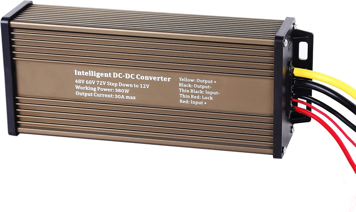 Pro Chaser DC-DC 72V 60V 48V Volt Voltage to 12V Step Down Voltage Reducer