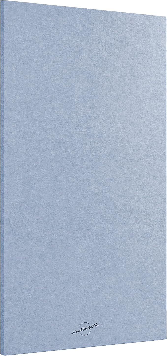 AudioSilk Acoustic Panel, Pale Blue