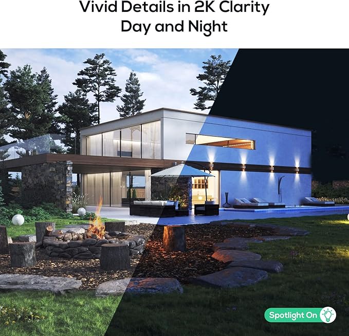 Kittyhok Solar Security Cameras Wireless Outdoor, 360° Pan & Tilt Home Security