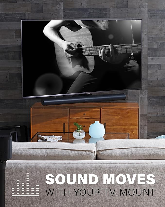 SANUS Soundbar TV Mount for Sonos Arc & Sonos Arc Ultra Soundbar – Depth