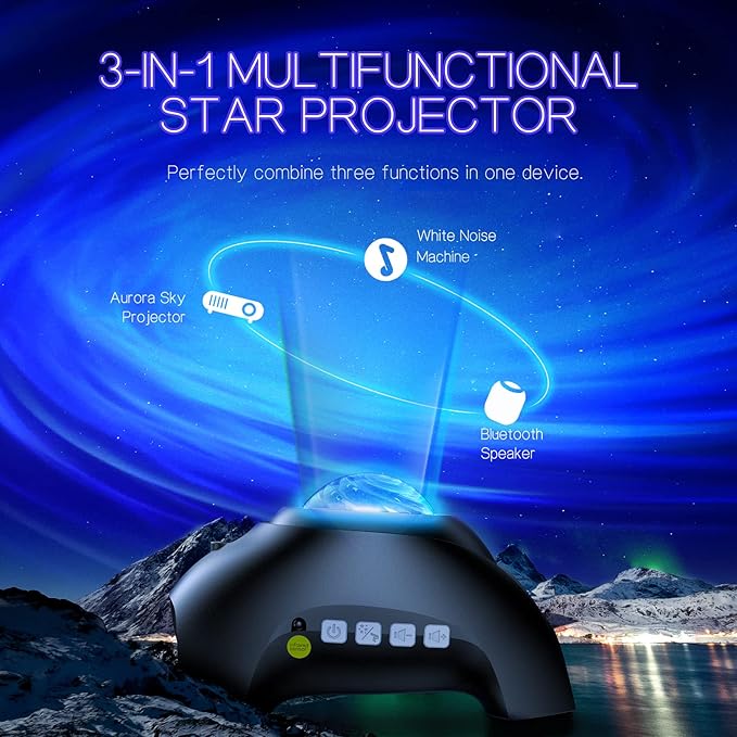 Northern Galaxy Light Aurora Projector