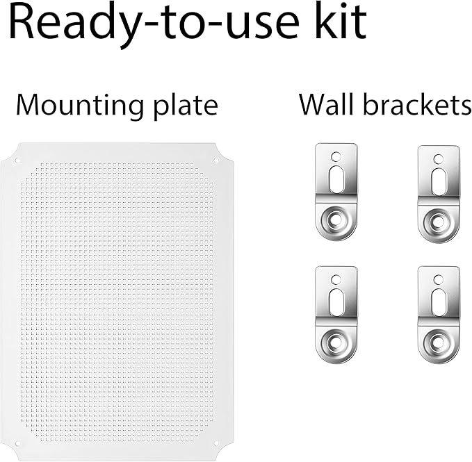Gratury Junction Box, IP67 Waterproof Plastic Enclosure